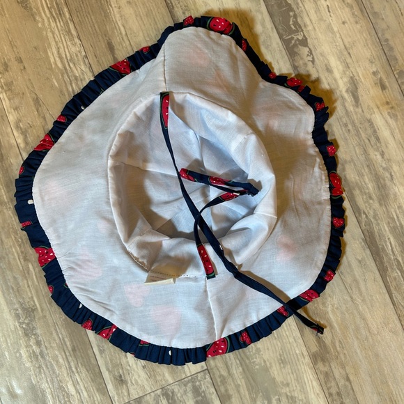 MuMu CoCo Watermelon Dress With Matching Sun Hat - Picture 8 of 12